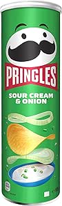 Pringles Sour Cream & Onion 185g