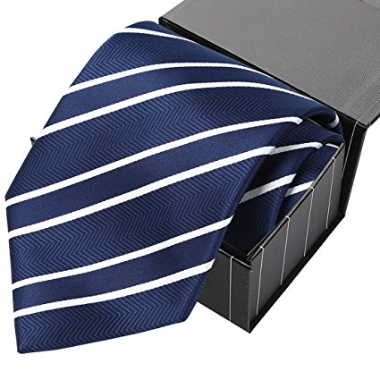 KissTies Mens Extra Long Tie Paisley Pattern Necktie   Gift Box (63'' XL)