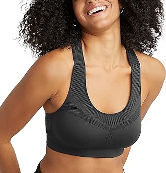 Champion womens Freedom Seamless Racerback Sports Bra