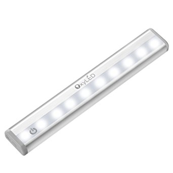 OxyLED LED Touch Light Dimmable Touch Control Night Light Bar Touch Sensor Wireless Battery-powered Under-Cabinet Light Closet Light