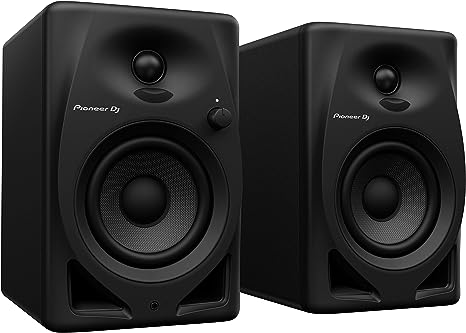 Pioneer DJ DM-40D 4-inch Desktop Active Monitor Speaker - Black