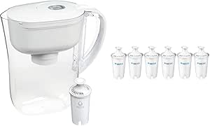 Brita Water Filter Pitcher   Standard Replacement Filters, Reduces Chlorine Taste