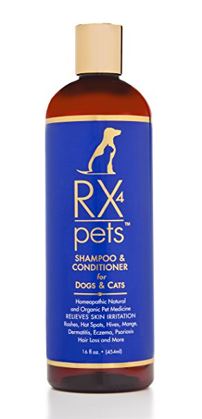 50% OFF Best RX 4 Pet Shampoo to prevent and treat hair loss in dogs and cats. Natural, organic product creates anti-hair loss treatment that heals flea bites, eczema, psoriasis, hot spots, blistering, dandruff and scratching from dry, itchy and scaly skin. Leaves your pet smelling fresh, clean and happy. No more ITCHY DOG! Veterinarian recommended amazing results. Guaranteed.