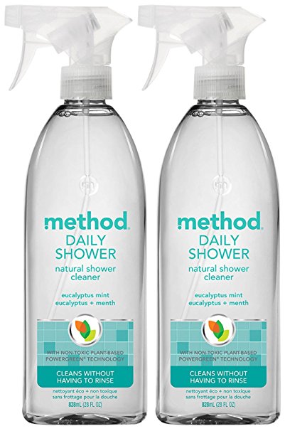 Method Daily Shower Spray - Eucalyptus Mint - 28 oz - 2 pk