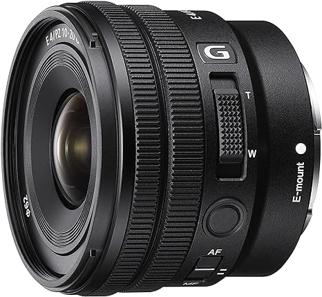 Sony E PZ 10-20mm F4 G APS-C Constant-Aperture Power Zoom G Lens