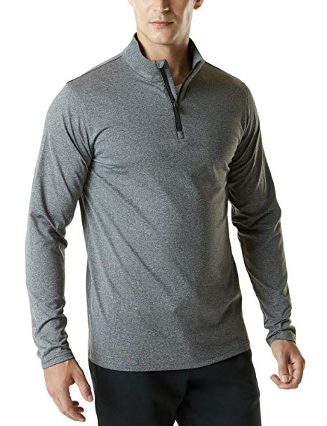 Tesla Men's Winterwear Sporty Slim Fit 1/4 Zip Fleece Lining Sweatshirt YKZ01/HMKZ01