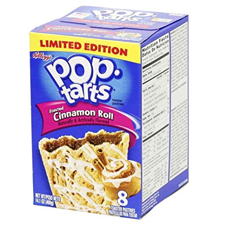 Kellogg's Pop-Tarts Frosted Cinnamon Roll Toaster Pastries 8 ct