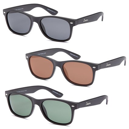 GAMMA RAY CHEATERS Best Value Polarized UV400 Wayfarer Style Sunglasses with Mirror Lens and Multi Pack Options