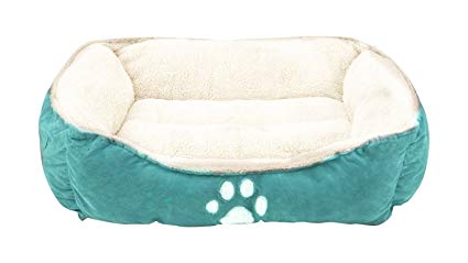 Sofantex Pet Line Medium Size Pet Beds Paw Print Blue