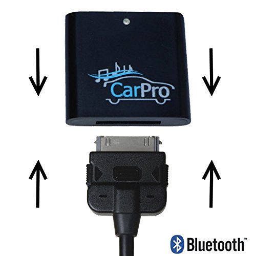 Bluetooth Adapter for 2011 or Earlier Mercedes iPod iPhone 30 Pin Cable - CoolStream CarPro