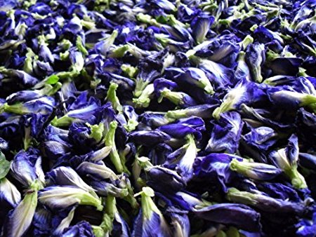 100% Organic Dried Butterfly Pea Flowers from Thailand by ThaiTopTrade