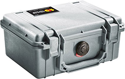 Pelican 1150 Case with Foam for Camera (Silver)