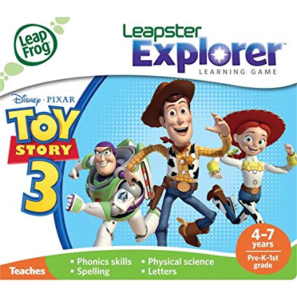 LeapFrog Disney-Pixar Toy Story 3 Learning Game (works with LeapPad Tablets & LeapsterGS)