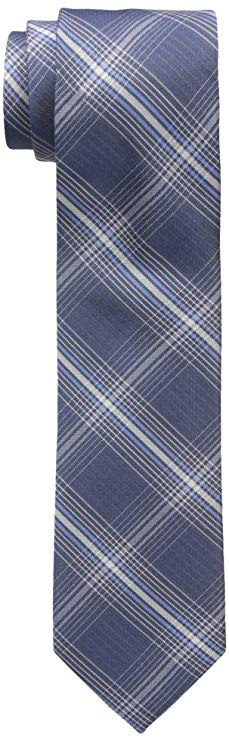 Dockers Men's Belden Place Plaid 100% Silk Tie