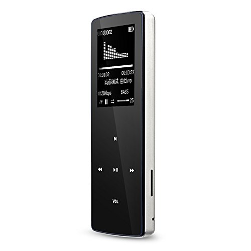 ONN W6 Bluetooth MP3 Player FM Radio Sports Media Music MP3/MP4 Player 8GB Black
