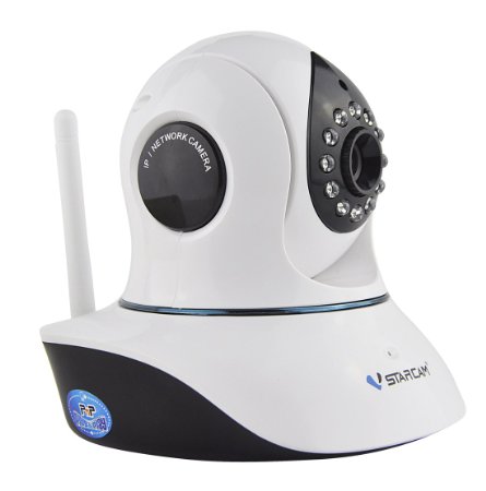 VStarcam C7838WIP HD WPS / P2P Wireless Onvif IP Camera WIFI 720P Two Way Audio and TF Card Slot Security CCTV Cameras by HAMSWAN