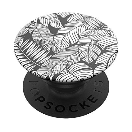 PopSockets PopGrip: Swappable Grip for Phones & Tablets - Mono Jungle