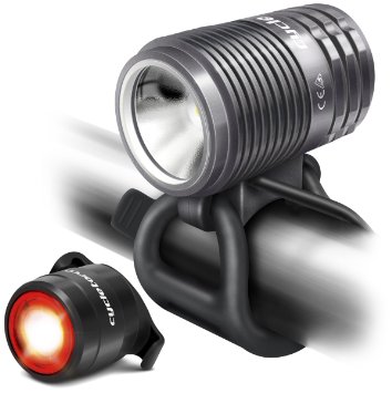 Cycle Torch Gt800 - Best Light for Bikes - Rechargeable Bike Helmet Light Led with 800 Lumens Fits All Bicycle Handlebars Easy Install