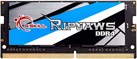 G.Skill RipJaws Series 32GB (1 x 32GB) 260-Pin SO-DIMM PC4-25600 DDR4 3200 CL22-22-22-52 1.20V Single Channel Memory Model F4-3200C22S-32GRS