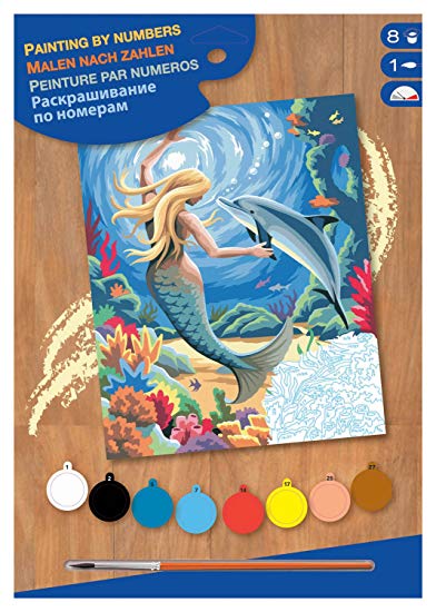 KSG - Masterpiece Junior Paint by Number Mermaid