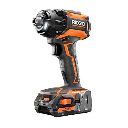 Ridgid ZRR86036K Stealth Force 18V 2.0 Ah Cordless Lithium-Ion Brushless Pulse 1/4 in. Impact Driver Kit (Certified Refurbished)