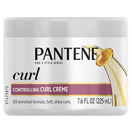 Pantene Curl Perfection Controlling Curl Crème for Hair, 7.6 Fluid Ounce (Pack Of 3)