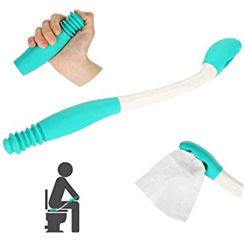 Self Wipe Assist Bottom Wiping Toilet Aid Self Wipe Assist Tissue Holder Tool Long Reach Comfort Wipe Toilet Aid Tools