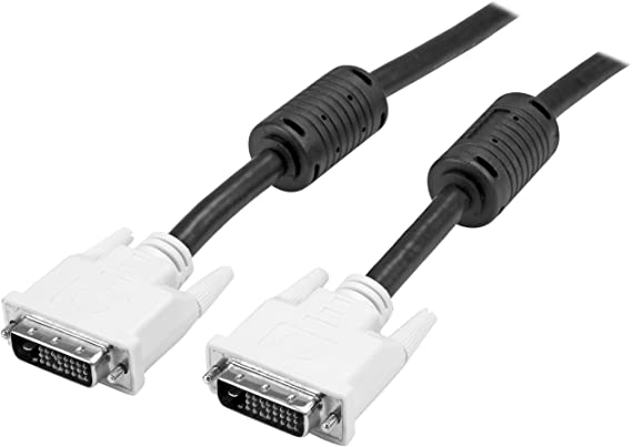 StarTech.com Dual Link DVI Cable - 3 ft - Male to Male - 2560x1600 - DVI-D Cable - Computer Monitor Cable - DVI Cord - Video Cable (DVIDDMM3)