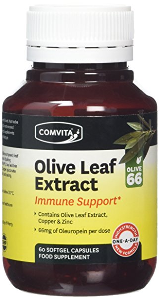 Comvita Olive Leaf Immune Support Capsules - Pack of 60