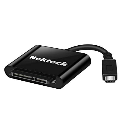 Nekteck USB Type C to SATA 3.0 Interface Cable/Adapter/Converter,for SATA III 2.5'' HDD/SSD/DVD ROM External Hard Drives [Thunderbolt 3 Compatible]