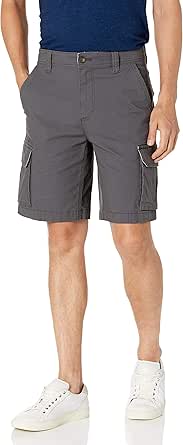 Amazon Essentials Men's 10” Lightweight Ripstop Stretch Cargo Short