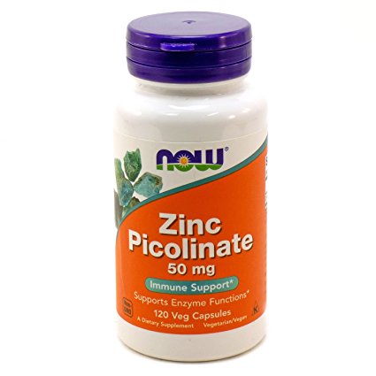 Now Foods, Zinc Picolinate, 50 mg, 120 Capsules (Packaging May Vary)