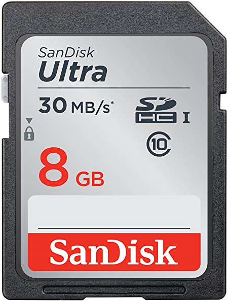 SDSDU-008G-U46 SanDisk Ultra 8GB SDHC Class 10/UHS-1 Flash Memory Card