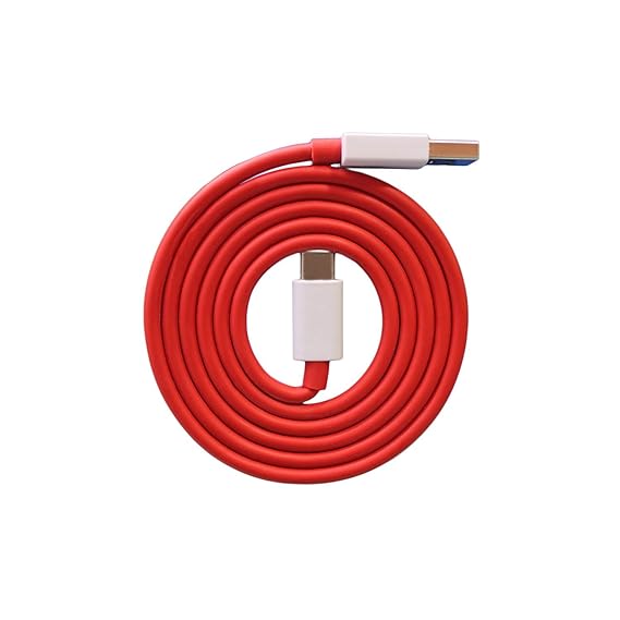 AILKIN WARP/Dash Charging Type c Charger Cable Compatible for One Plus 11/10/9/ 8T /8 /8pro /7 Pro / 7T / 7T Pro Nord and Dash Charge for One Plus 3 / 3T / 5 / 5T / 6 / 6T / 7(1 M, Red)