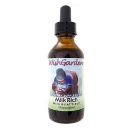 WishGarden Herbs - Milk Rich with Goat's Rue, Herbal Supplement for Increased Lactation Production, Nutrient Rich Formula Promotes Quality & Volume Breast Milk (2 oz)