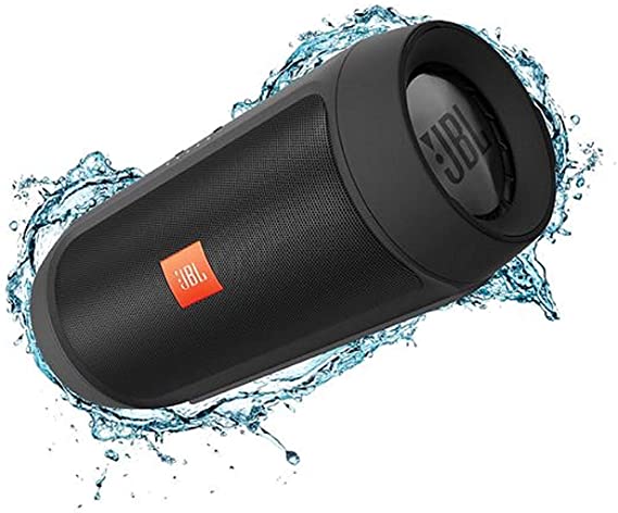 JBL Charge 2  Splashproof Portable Bluetooth Speakers - Black