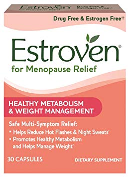 Estroven Weight Management | Menopause Relief Dietary Supplement | Safe Multi-Symptom Relief | Helps Reduce Hot Flashes & Night Sweats* | Helps Manage Weight*| Drug Free & Estrogen Free** | 30 Caplets