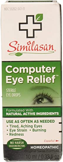 Pack of 1 x Similasan Computer Eye Relief - 0.33 fl oz