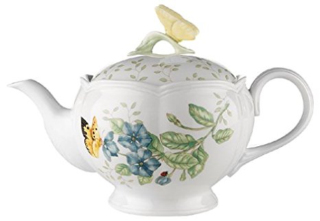 Lenox Butterfly Meadow Teapot with Lid