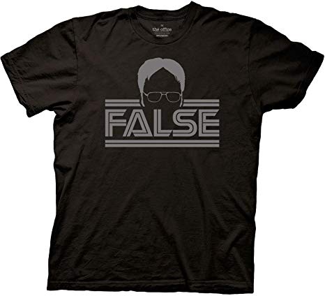 Ripple Junction The Office Men's Dwight Silhouette False T-Shirt