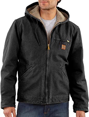 Carhartt Men's Sherpa Lined Sandstone Sierra Jacket