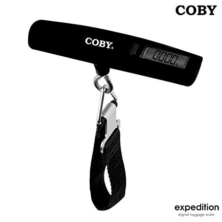 Coby Digital Luggage Scale | High Precision and Heavy Duty Weight Scale,Backlight Hanging Scale,Ultra-Portable Scale, MAX 88 Pound/40 KG Capacity Suitcase Scale for Travel, Perfect for Traveling