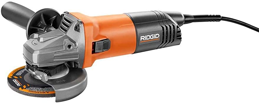 Ridgid R1006 8-Amp 4-1/2 in. Angle Grinder