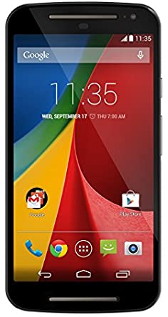 Motorola Moto G (2nd generation) Unlocked Cellphone, 8GB, Black