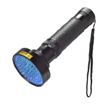 KMASHI UV Flashlight 100 LED Light Pets Urine Stains Detector Blacklight