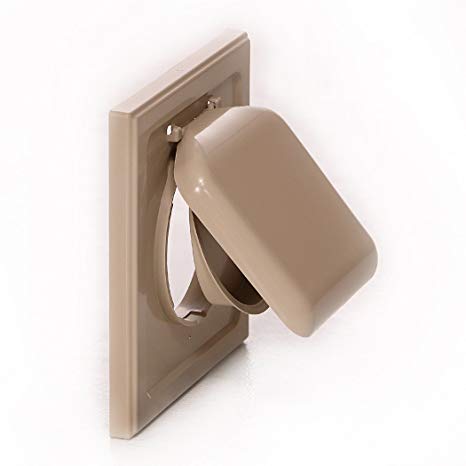 P Tec Products Wide Mount Vent Tan