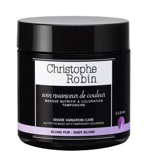 Nutritive Mask with Temporary Coloring in Baby Blond 250 ml by Christophe Robin