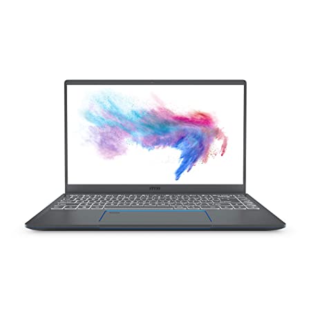 MSI Prestige 14 A10RAS-097IN Intel Core i7-10510U 10th Gen 14-inch(16GB/ 512GB M.2 PCIe SSD/Windows 10 Home/Nvidia MX330, 2GB GDDR5/Gray/1.29Kg) 9S7-14C212-097