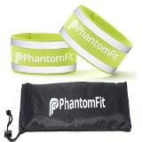 Phantom Fit Reflective Ankle Bands - Lifetime Guarantee - Best Reflective Running and Working Gear Around