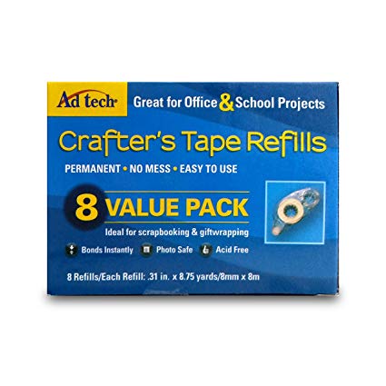 AdTech 05674 Permanent Crafter's Tape Refills